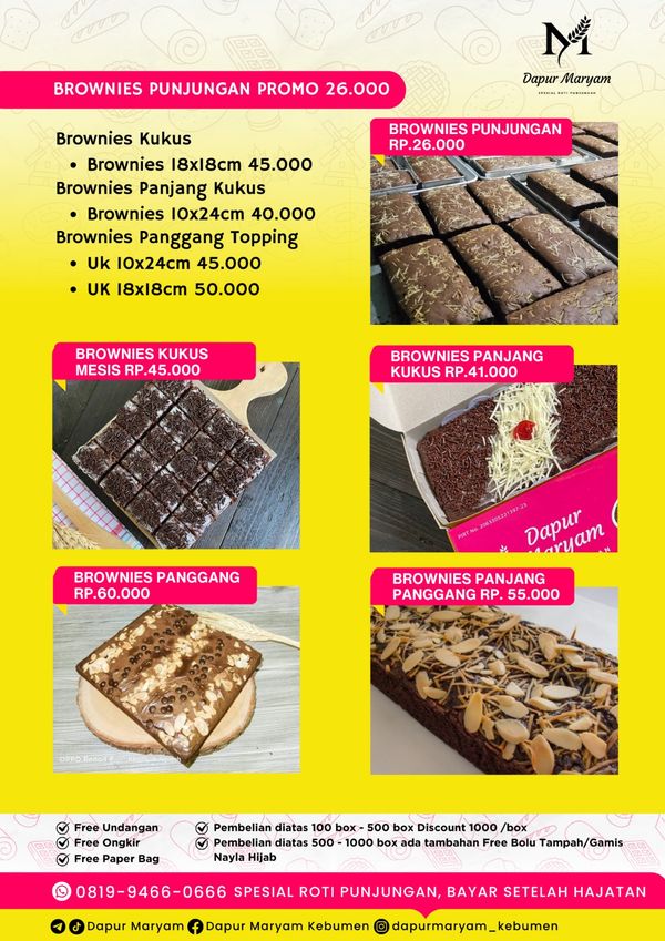 Brownies Punjungan Special