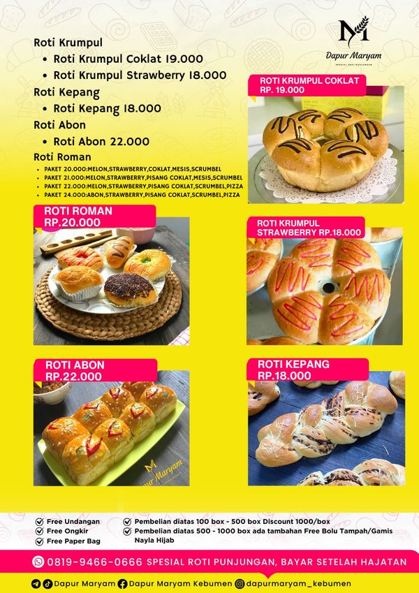 Roti Punjungan / Krumpul